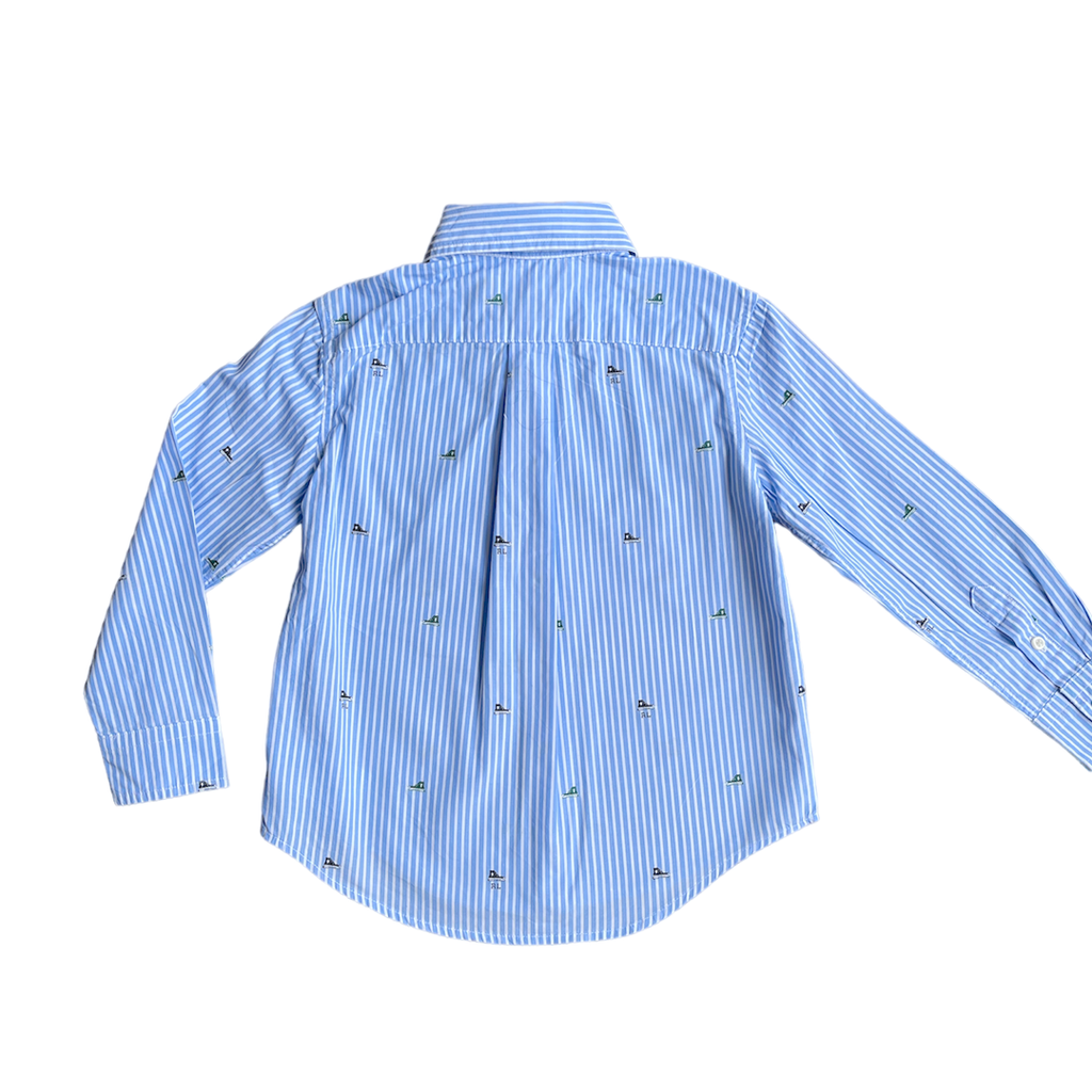 4A - Chemise brodée de baskets