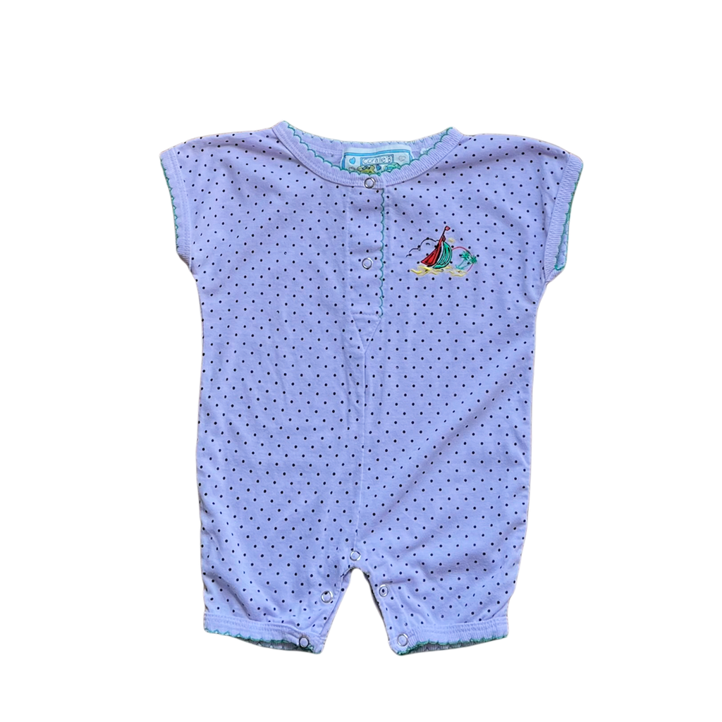 3M - Barboteuse bateau et pois ⛵️⚫️