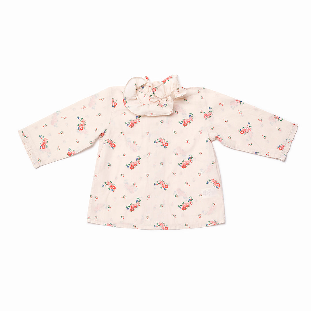 6M - Blouse fleurie