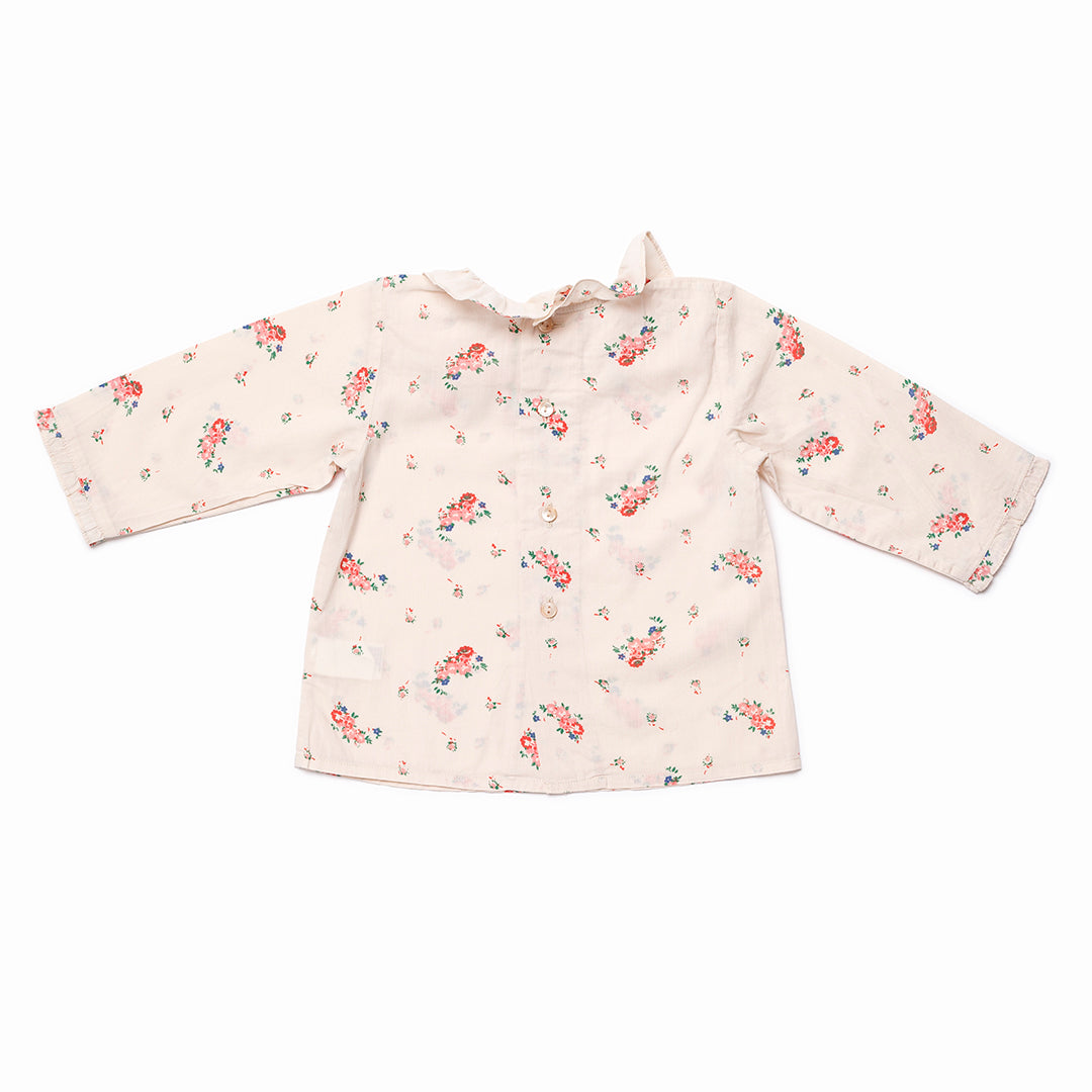 6M - Blouse fleurie