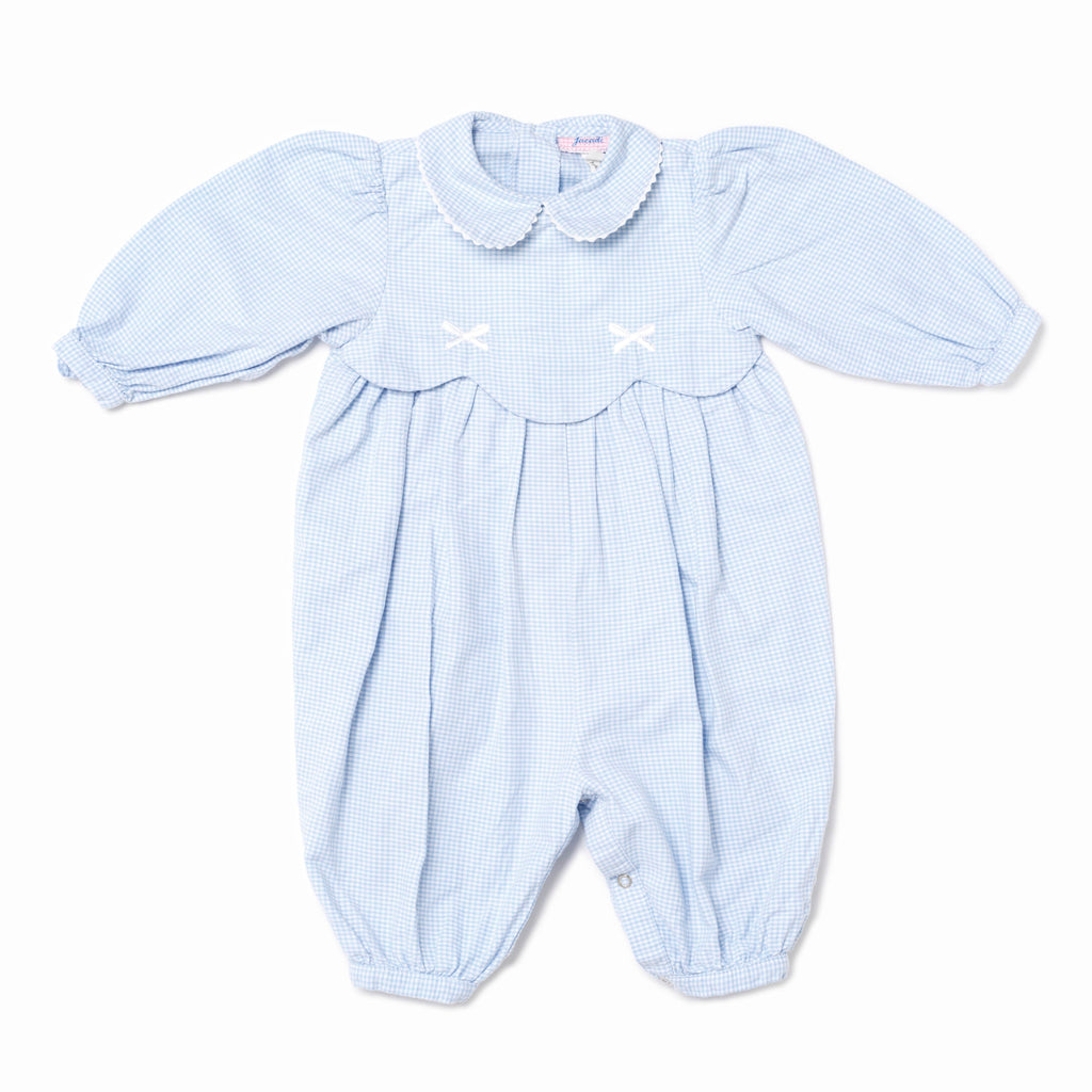 12M - Barboteuse mini vichy