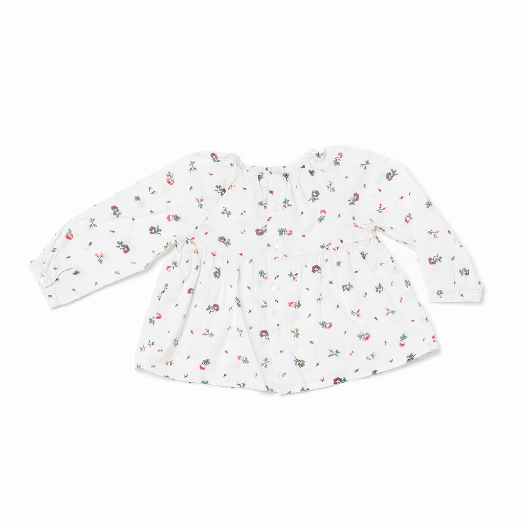 12M - Blouse extrait de fleurs