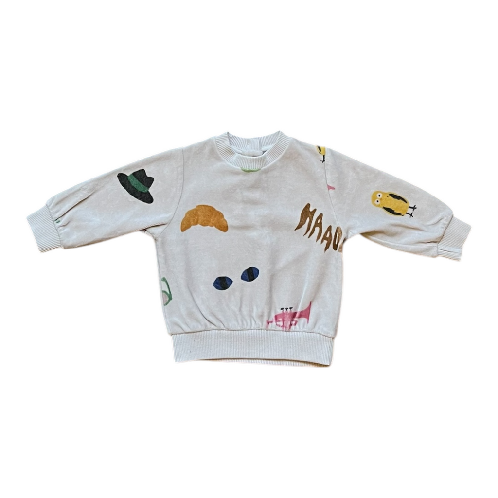 6M - Sweatshirt Toutdoux 🥐 Emile et Ida