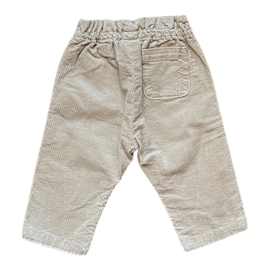 6M - Pantalon velours caramelo Bonpoint