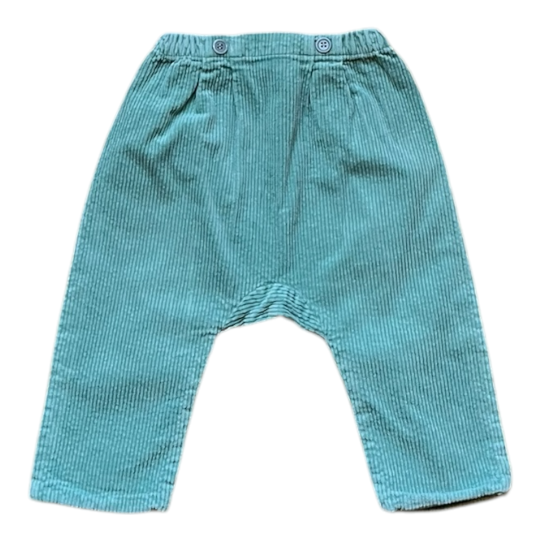 6M - Pantalon menthe à l'eau Le nouveau né