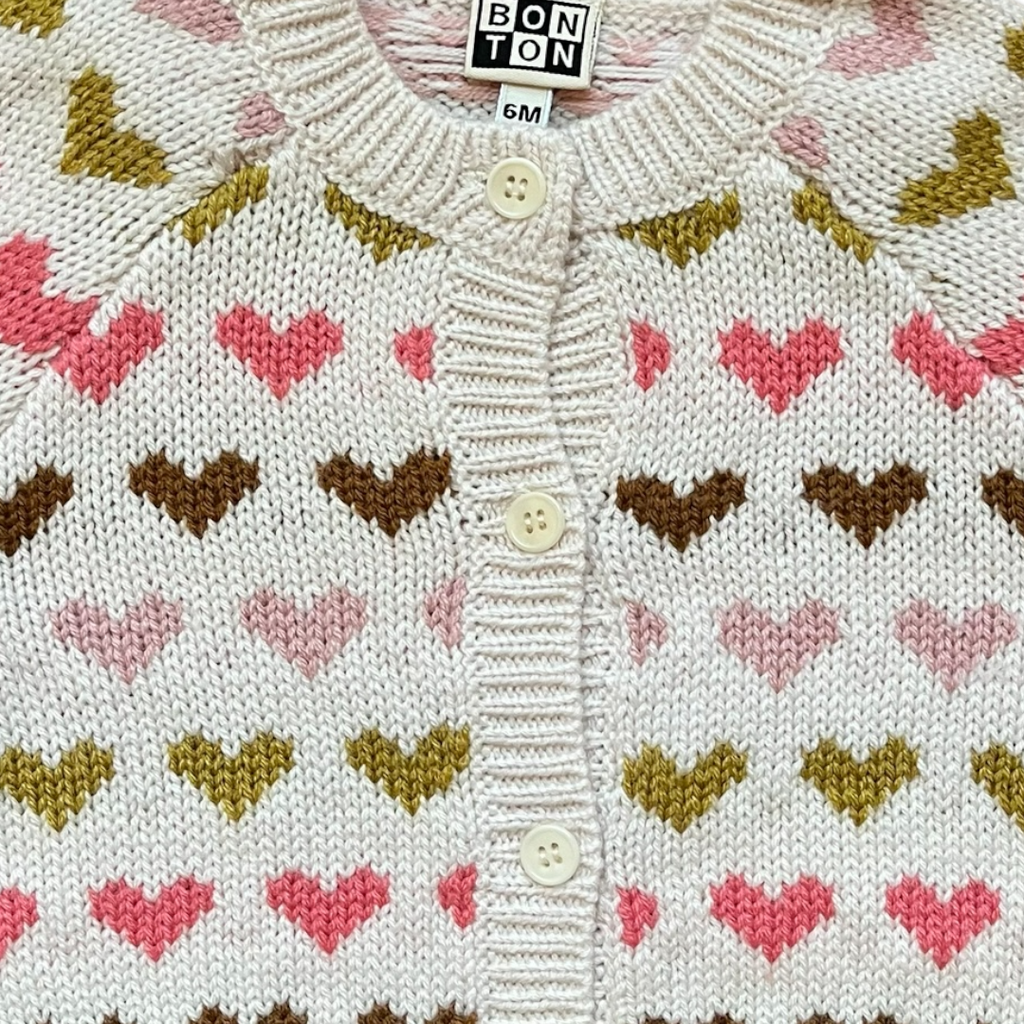 6M - Gilet Coeur 💚