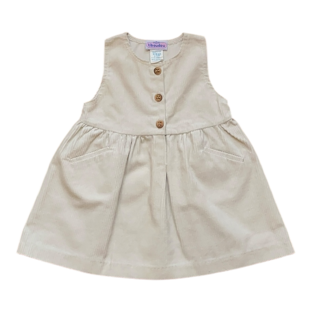 12-18M - Robe velours