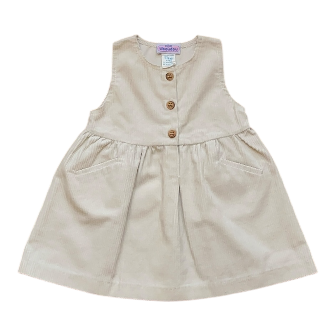 12-18M - Robe velours