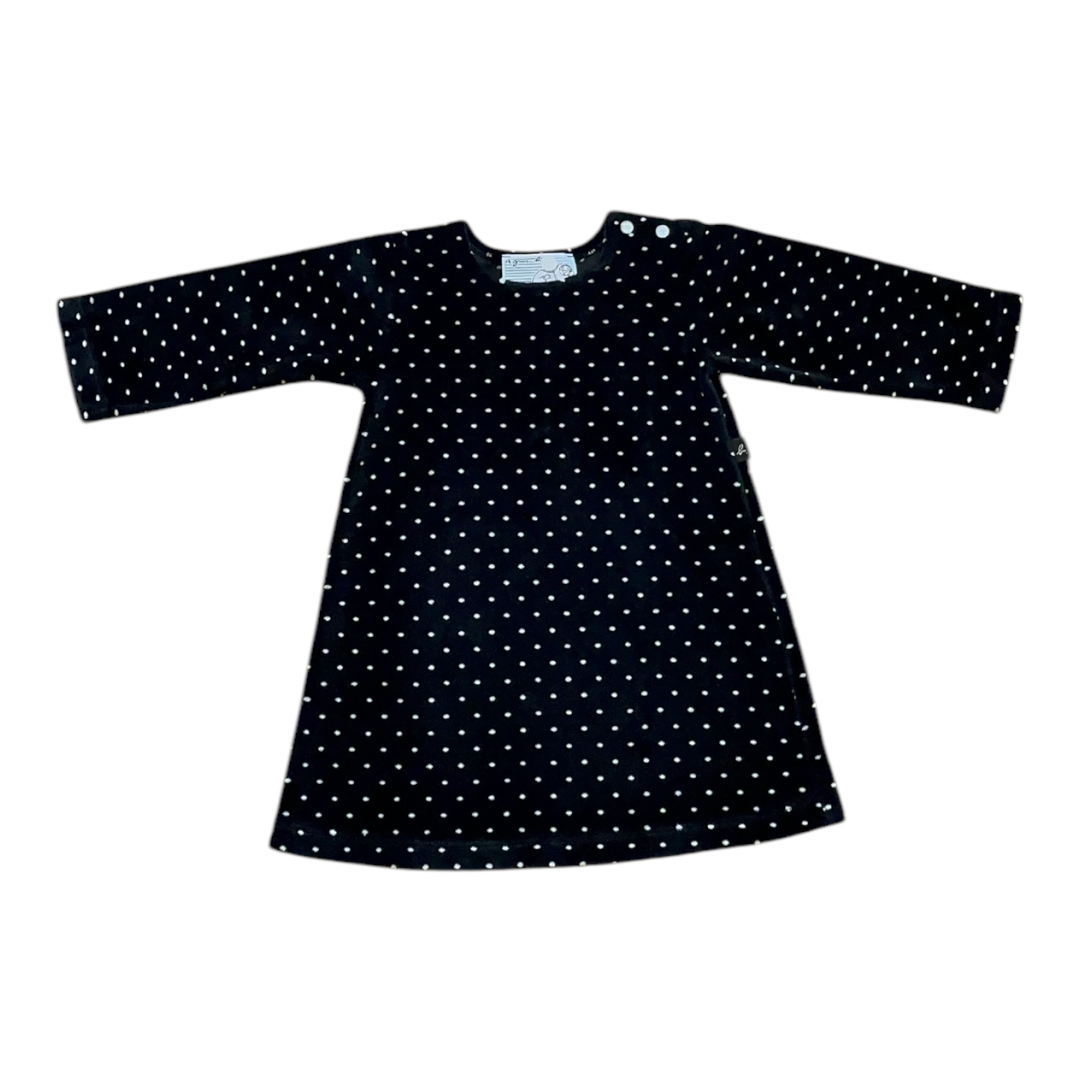 12M - Robe petits pois ⚫️⚪️⚫️ Agnès b