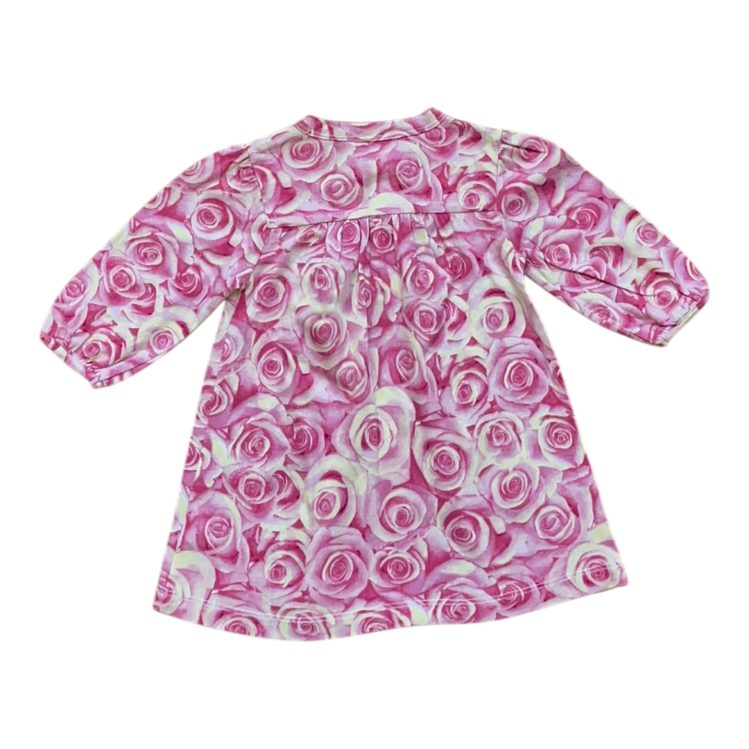 12M - Robe bouquet de roses