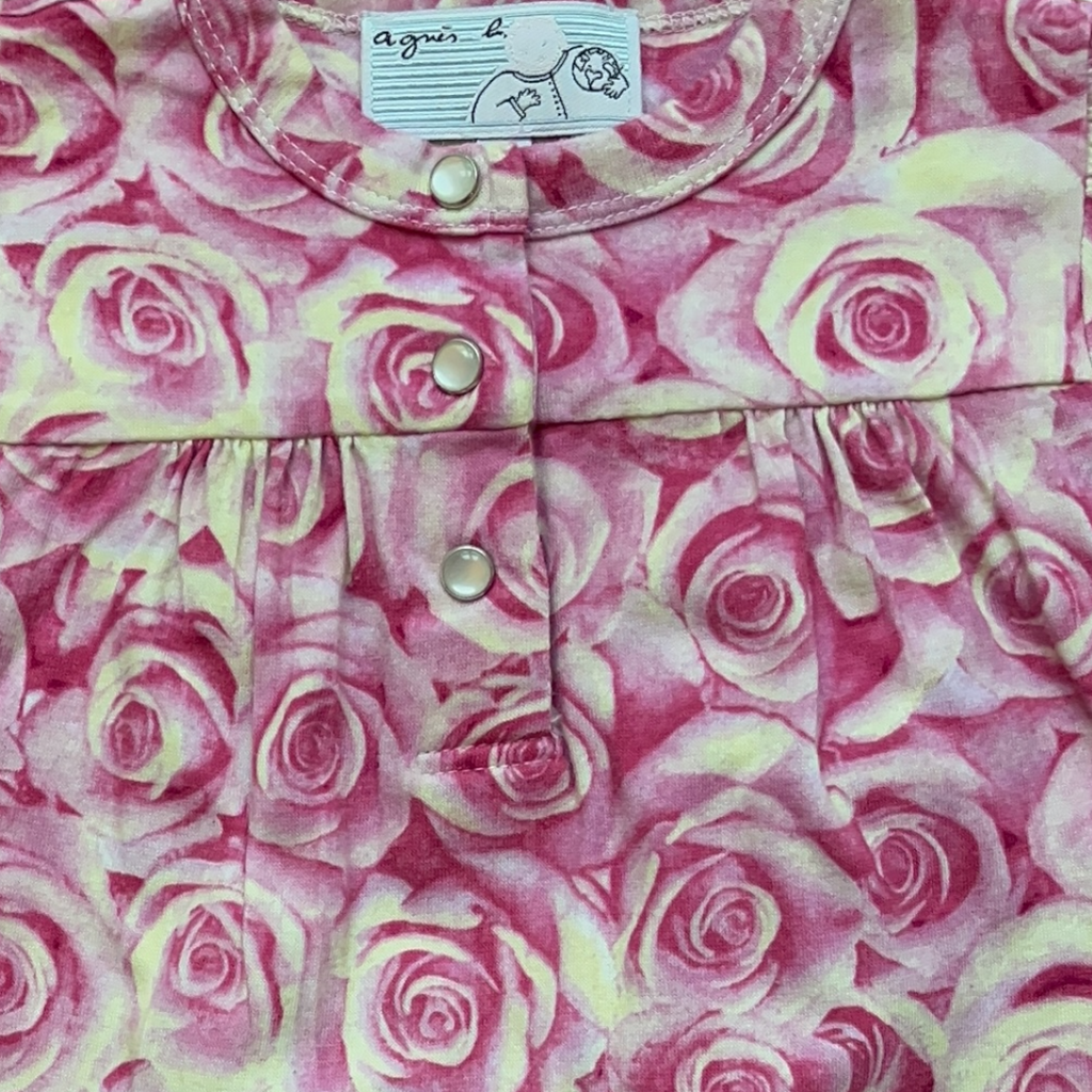 12M - Robe bouquet de roses