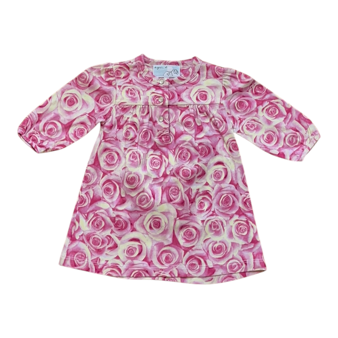 12M - Robe bouquet de roses