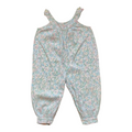 12M - Salopette pilou fleuri
