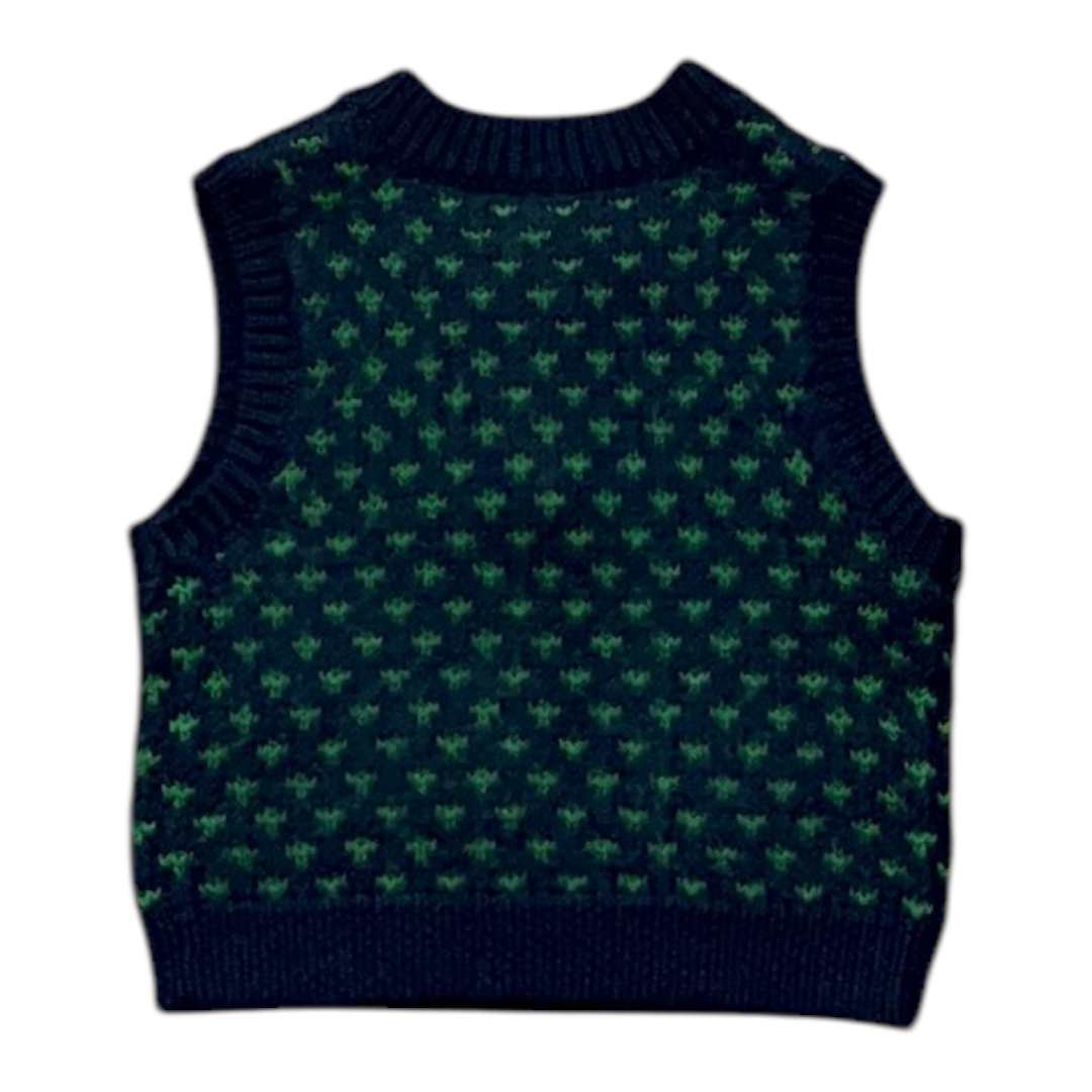 12M - Pull sans manches coup de 💚 Cacharel