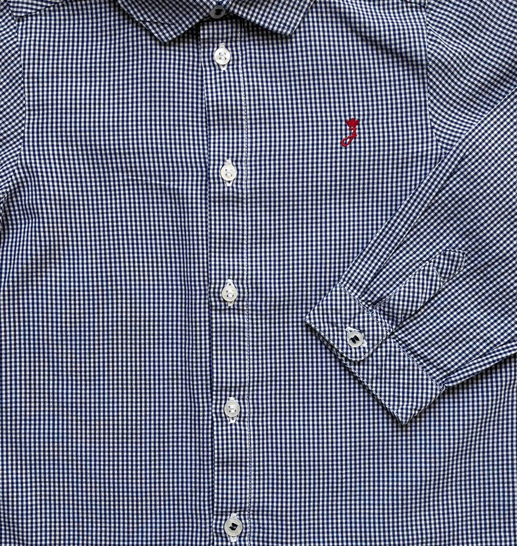 3A - Chemise mini vichy Jacadi