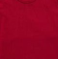 2A - Tshirt rouge à côtes