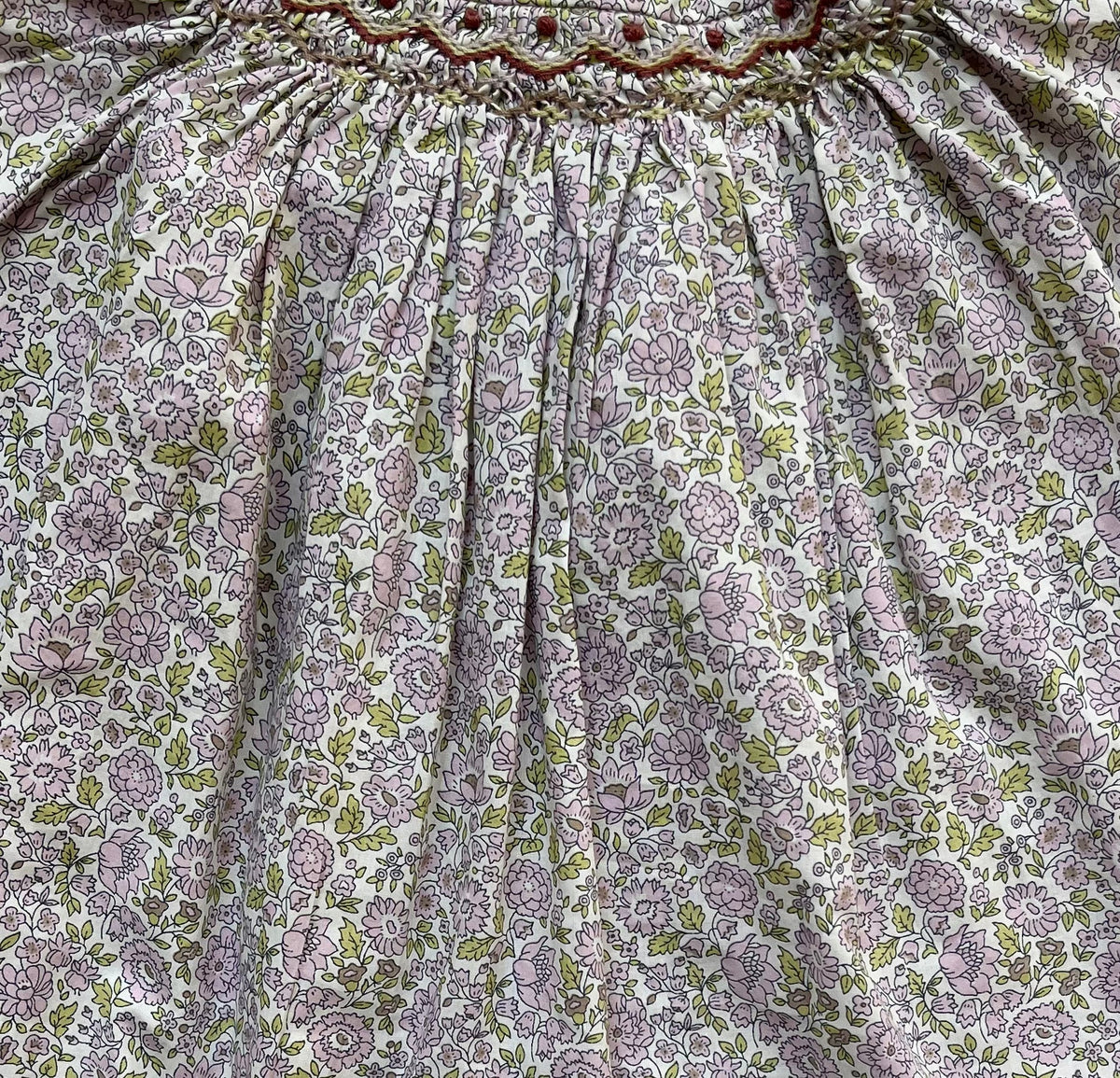 6M - Blouse fleurie petit printemps