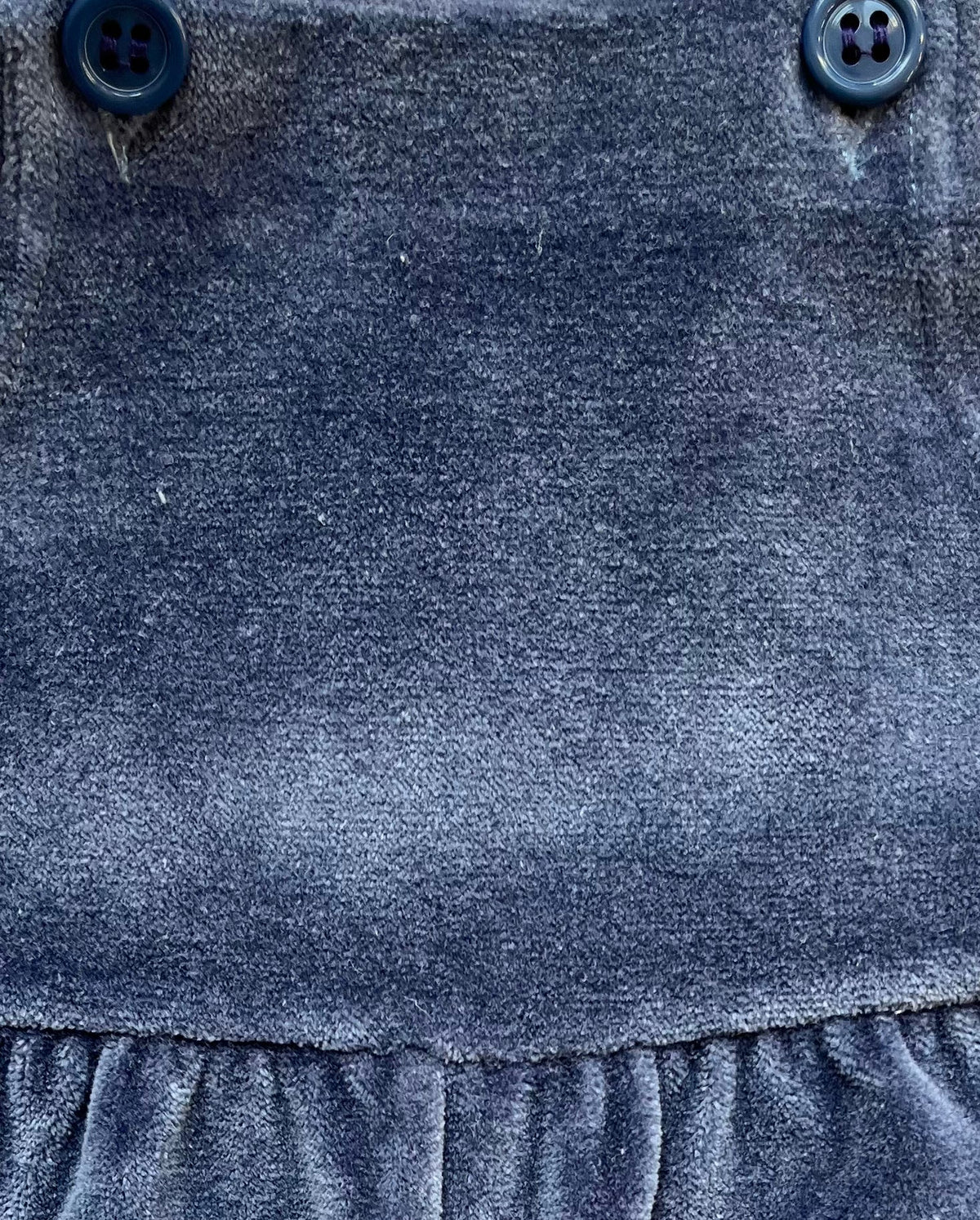 6M & 18M - Salopette veloutée marine
