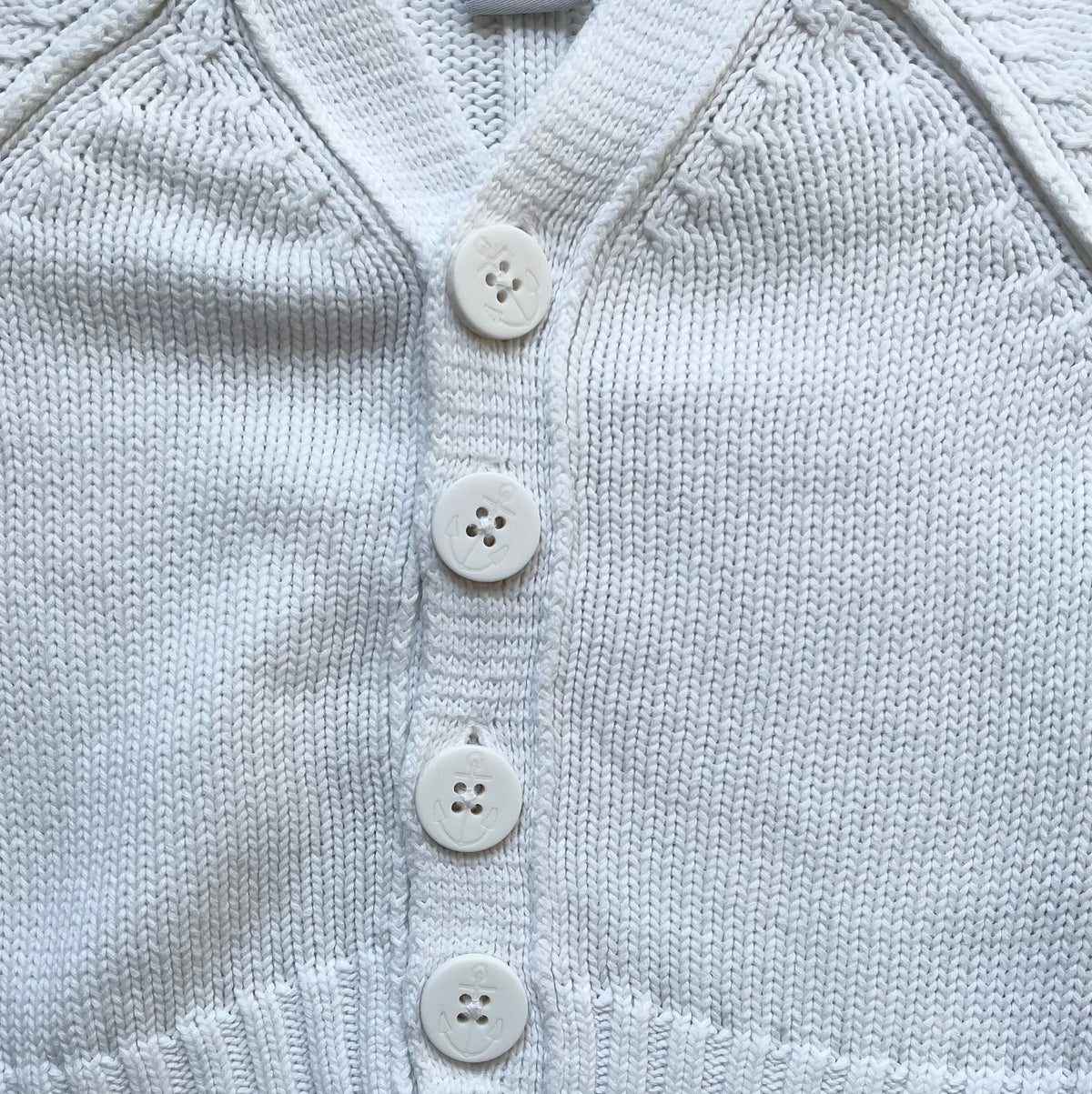 6M - Gilet bébé blanc ⚪️