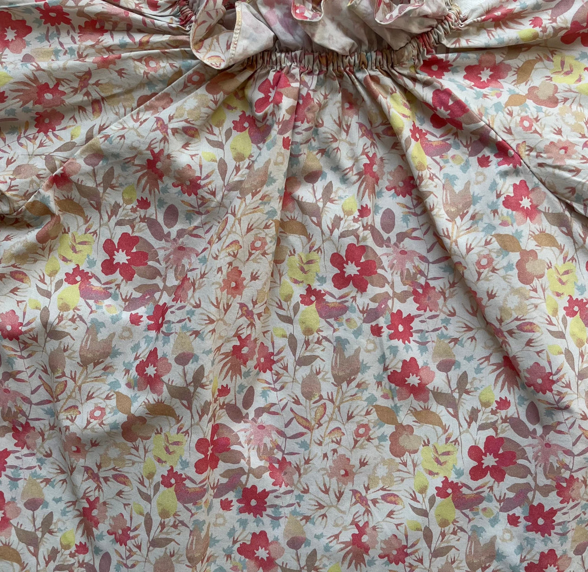 6M - Blouse en fleurs