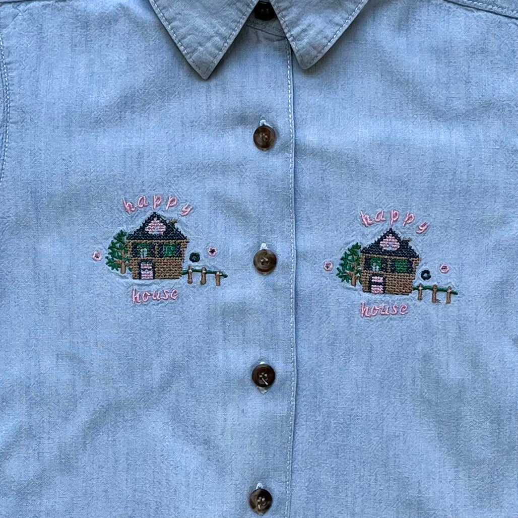 12M - Chemise Happy house