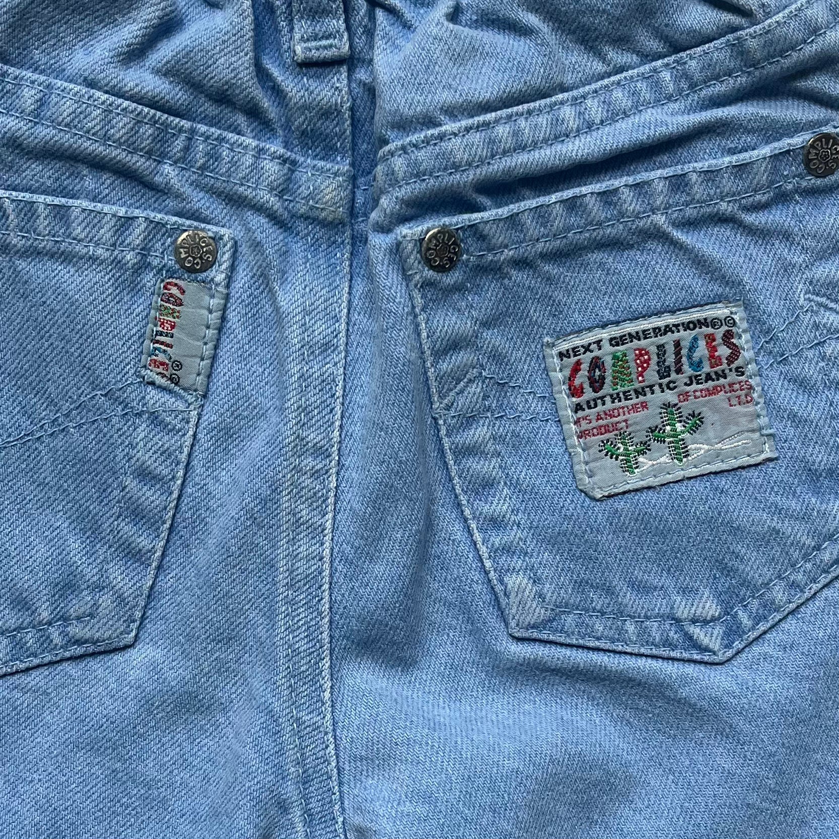 18M/2A - Jean bleu clair Marque vintage