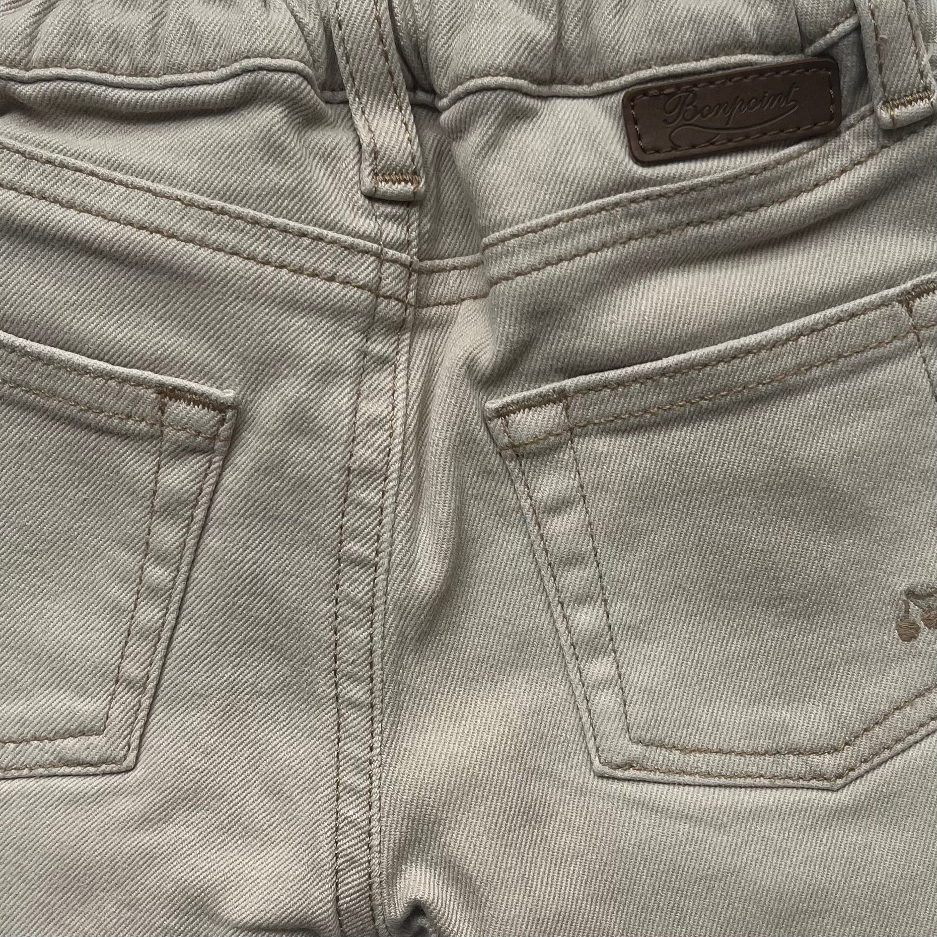 12M - Jean beige Bonpoint