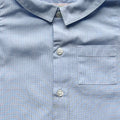 6M - Chemise à mini carreaux