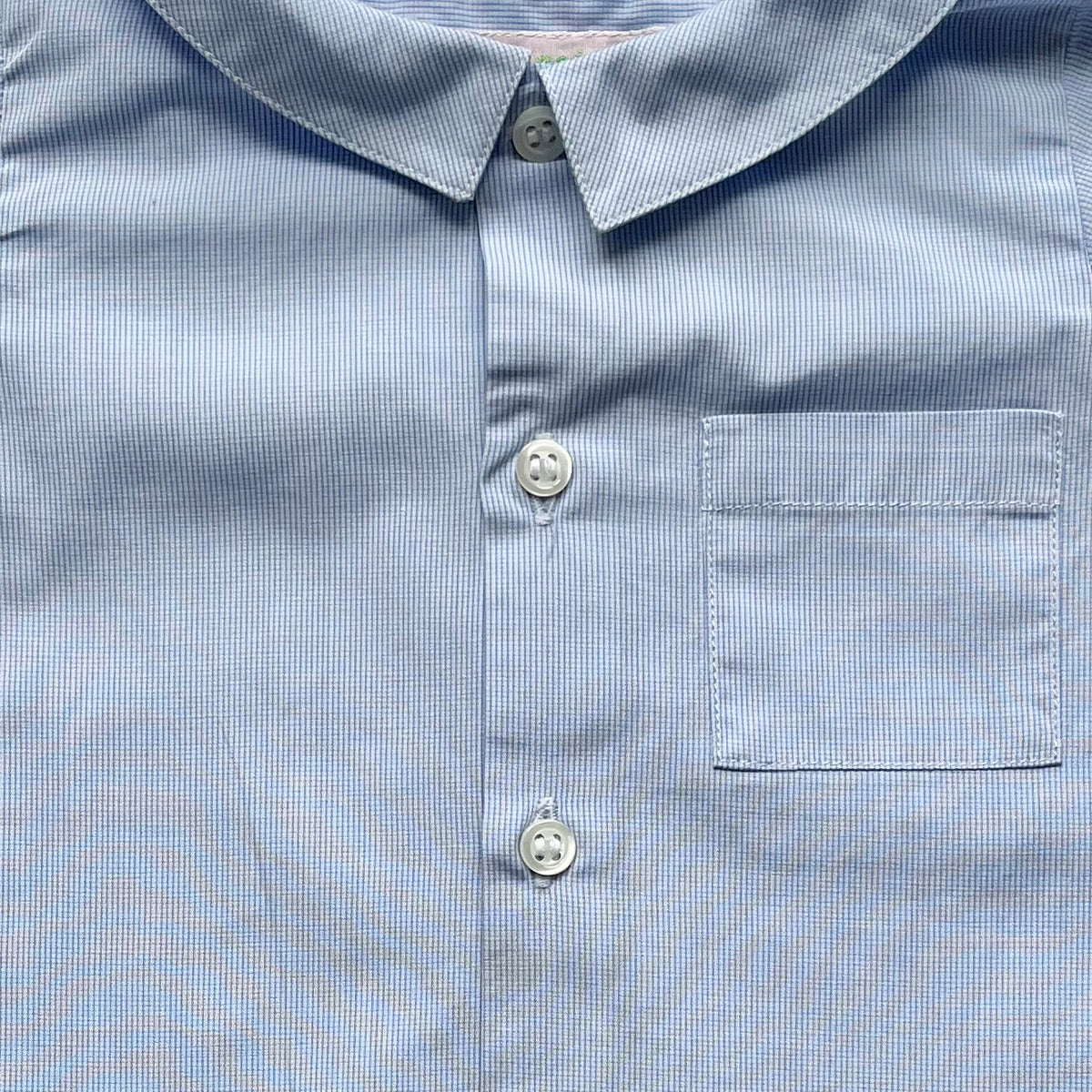 6M - Chemise à mini carreaux