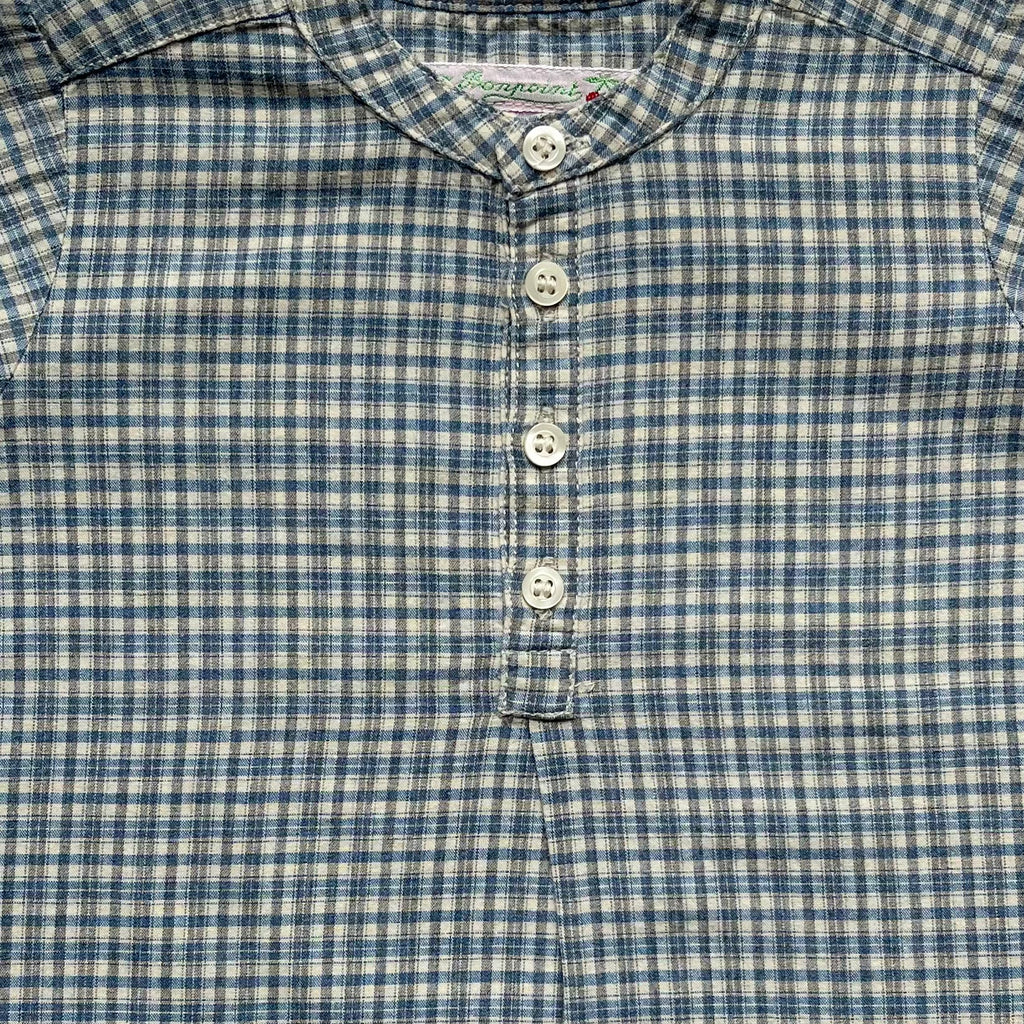 6M - Blouse à carreaux