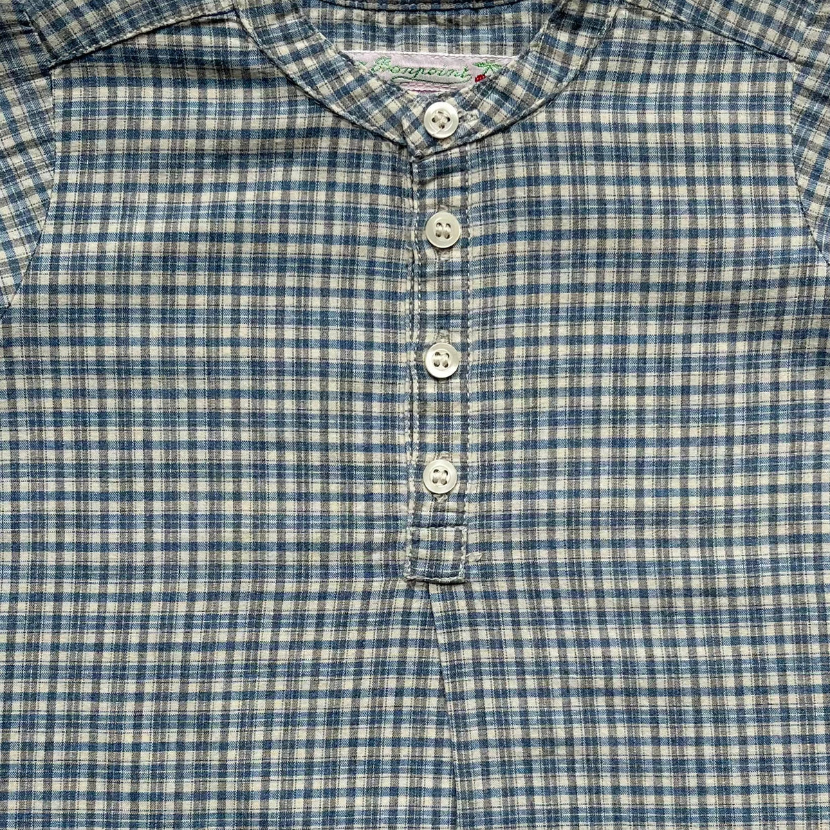 6M - Blouse à carreaux