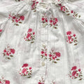 6M - Blouse bouquet de roses