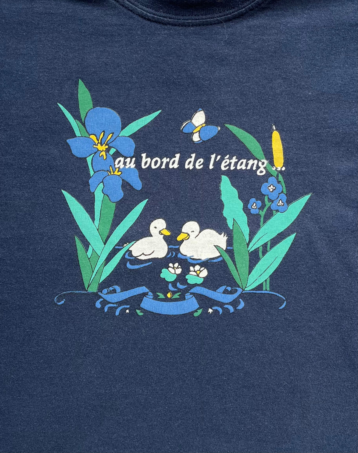 18M - Tshirt "au bord de l'étang"