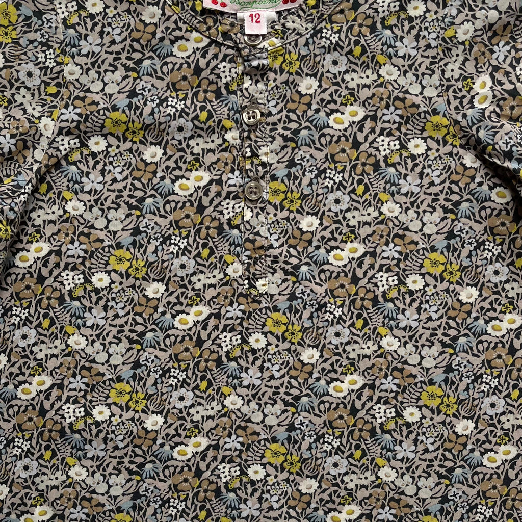 12M - Blouse un printemps poétique