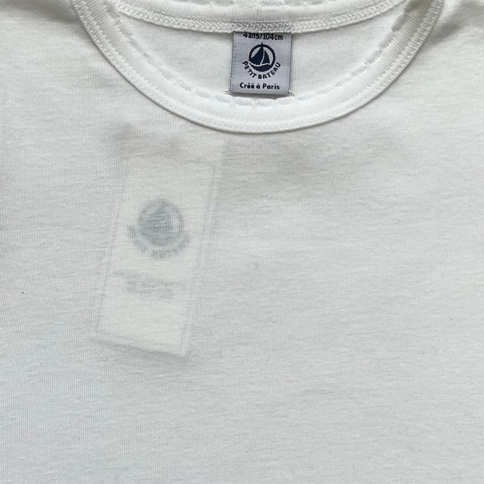 4A - Tshirt blanc 🤍 Petit Bateau