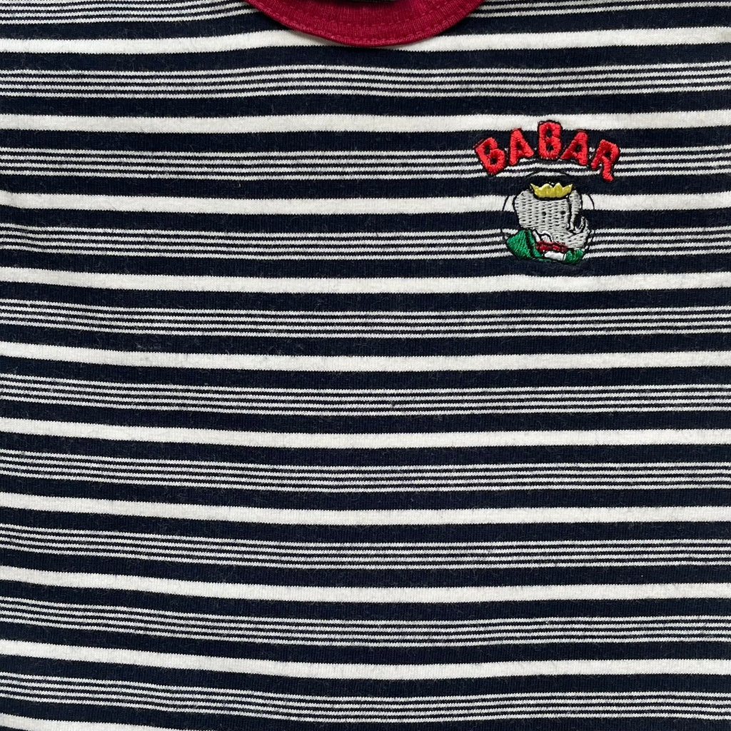12M - Tshirt Babar 🐘 Marque vintage