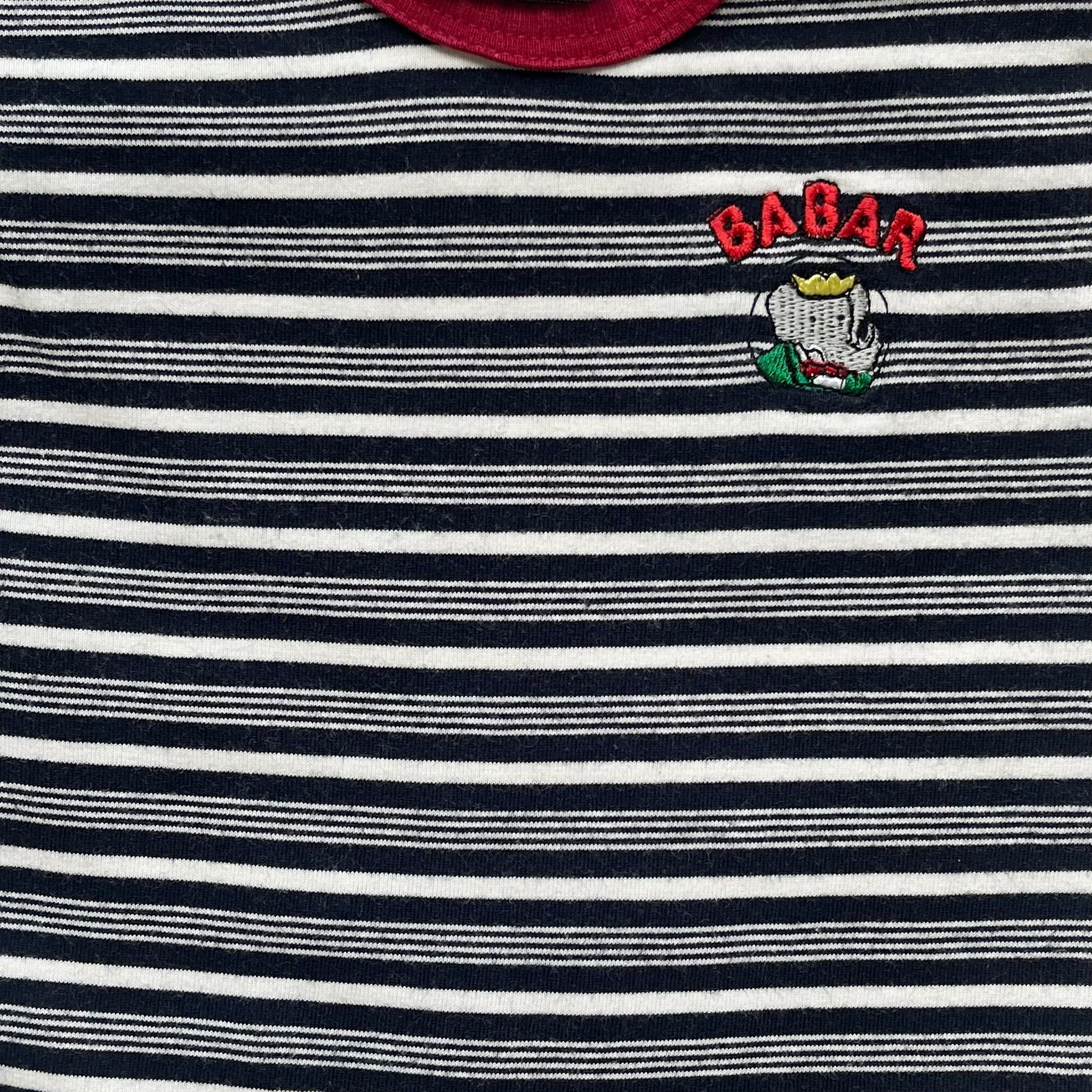 12M - Tshirt Babar 🐘 Marque vintage