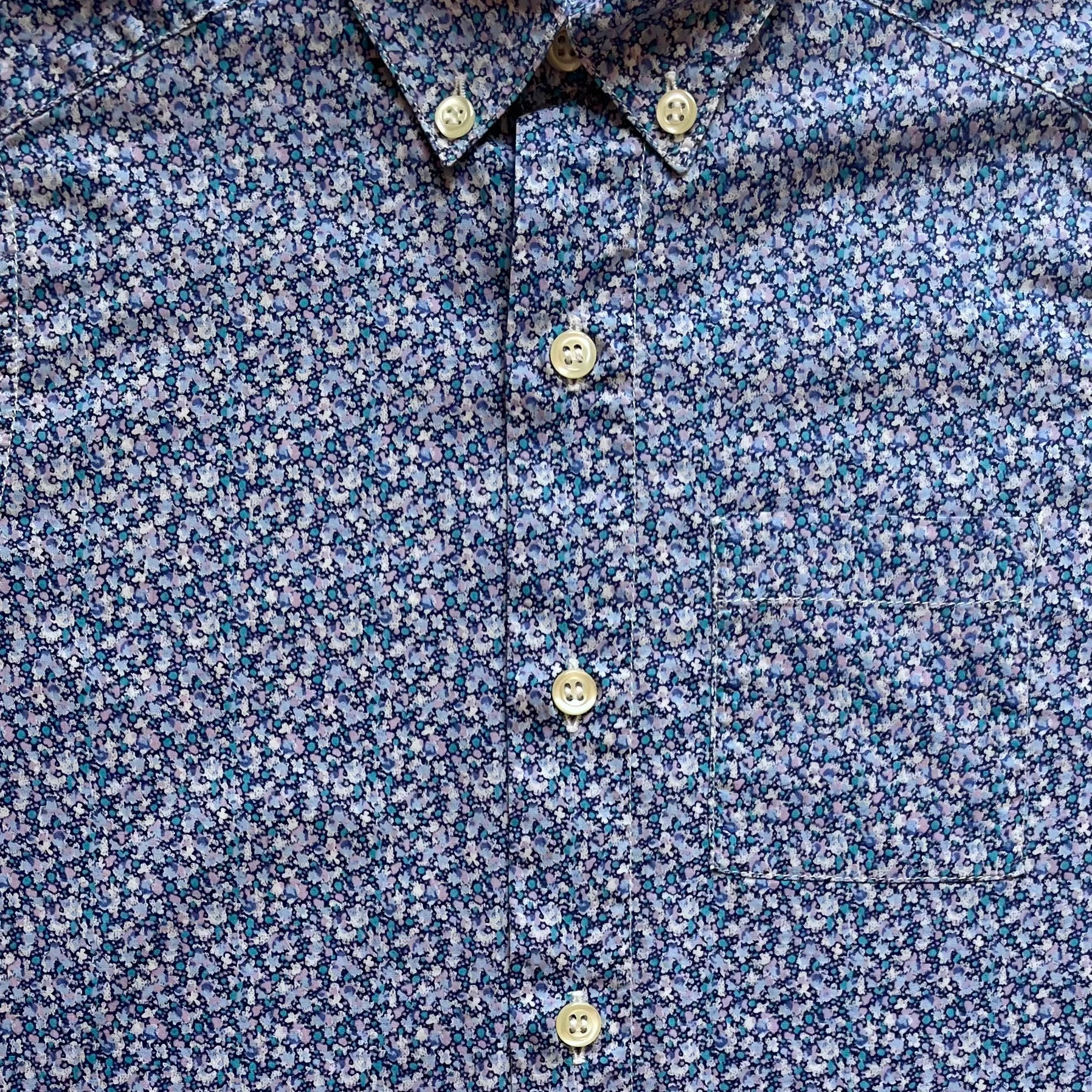 4A - Chemise liberty blue blue Cacharel