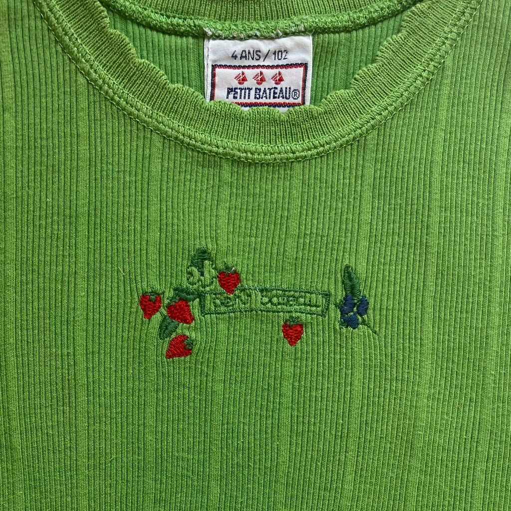 4A - Tshirt débardeur détail 🫐💚🍓 Petit Bateau