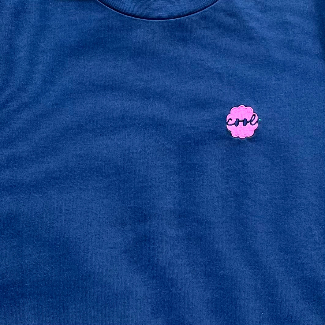 T-shirt N°3 🫐Marine🫐 "Logo Cool" 🆒 Gamme de Cooleurs