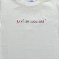 T-shirt N°1 ⚪️Blanc⚪️ "La vie en Cooleurs" 🆒 Gamme de Cooleurs