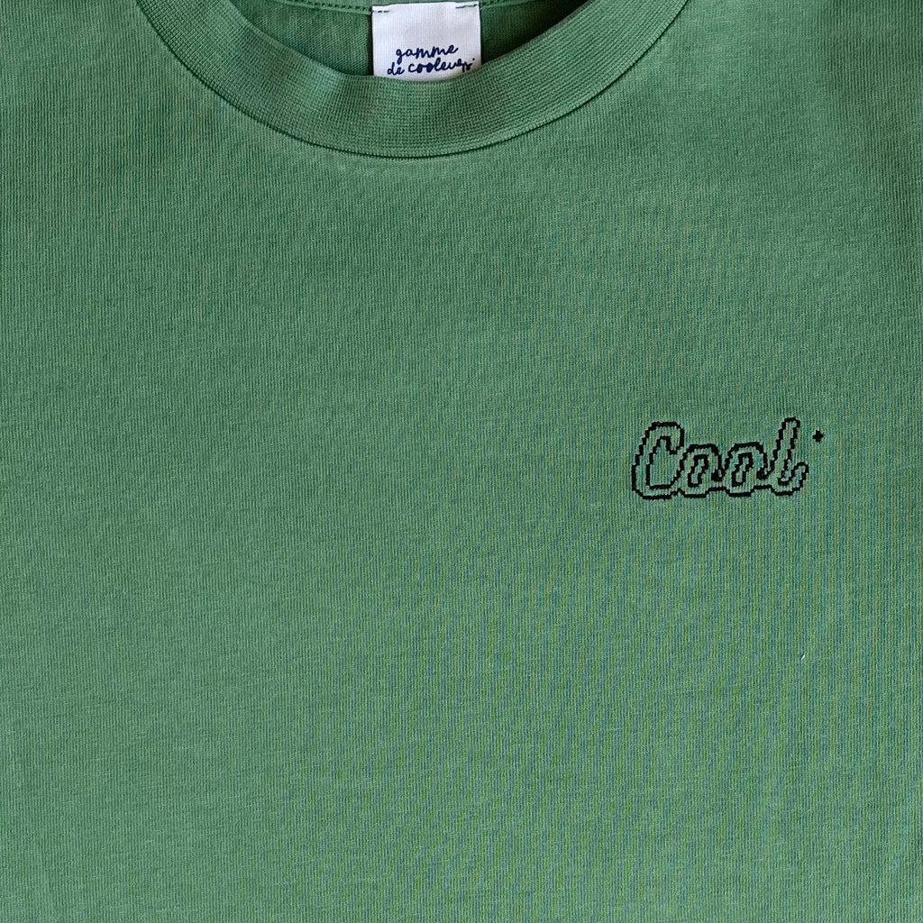 T-shirt N°4 🌿Vert🌿 "Cool" 🆒 Gamme de Cooleurs