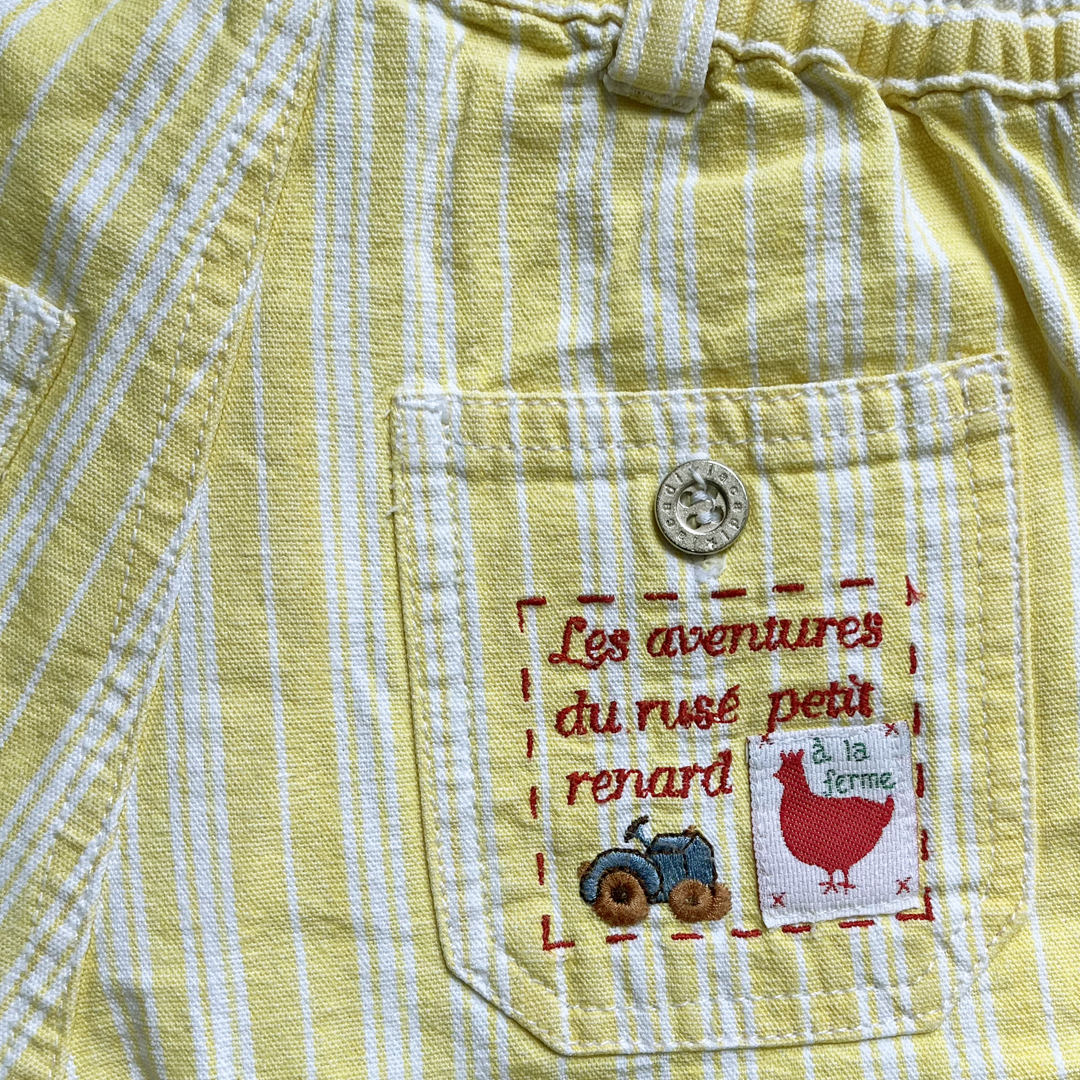 18M - Short "À la ferme" 🦊🚜🐔