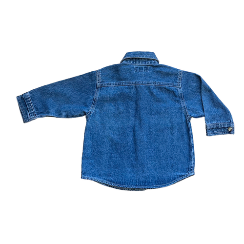 12M - Chemise en jean Marque vintage
