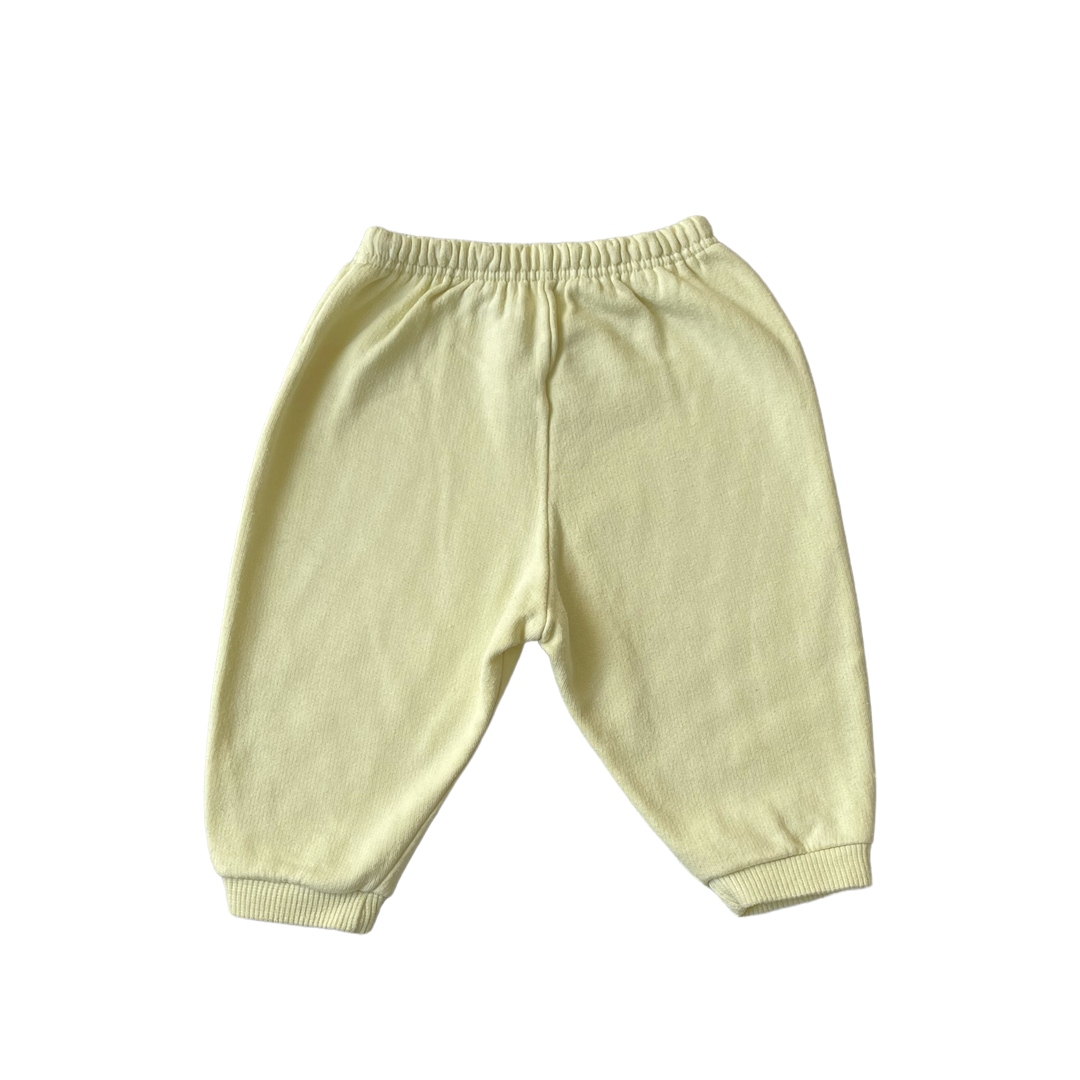 6M - Pantalon molleton jaune