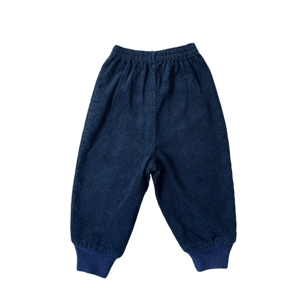 12-18M - Pantalon côte velours marine