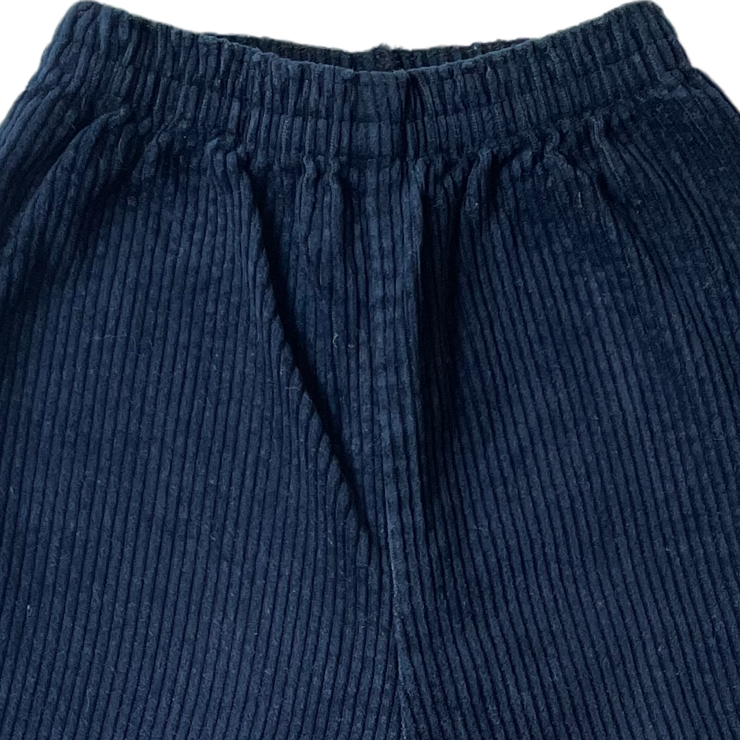 12-18M - Pantalon côte velours marine