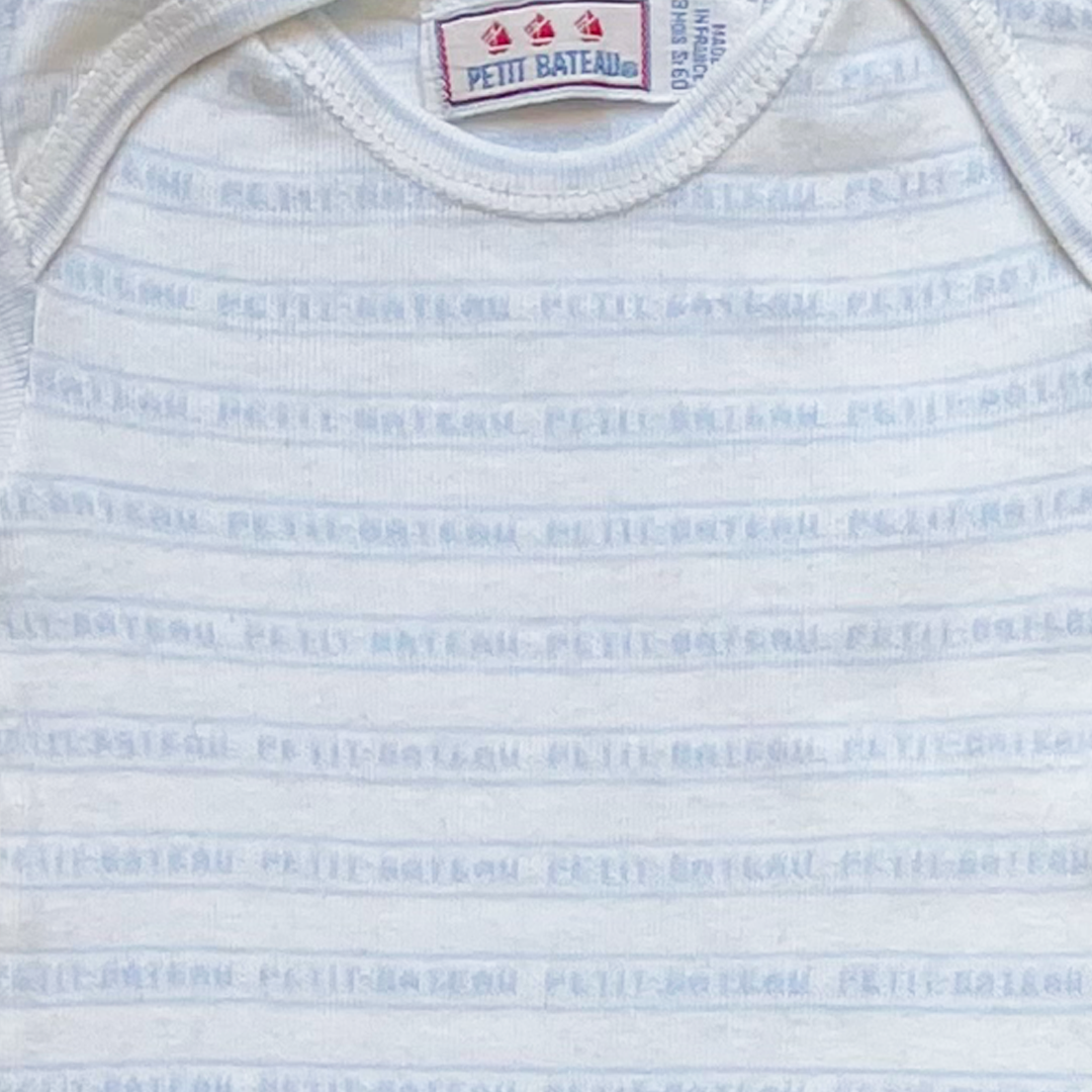 0-3M - T-shirt marin