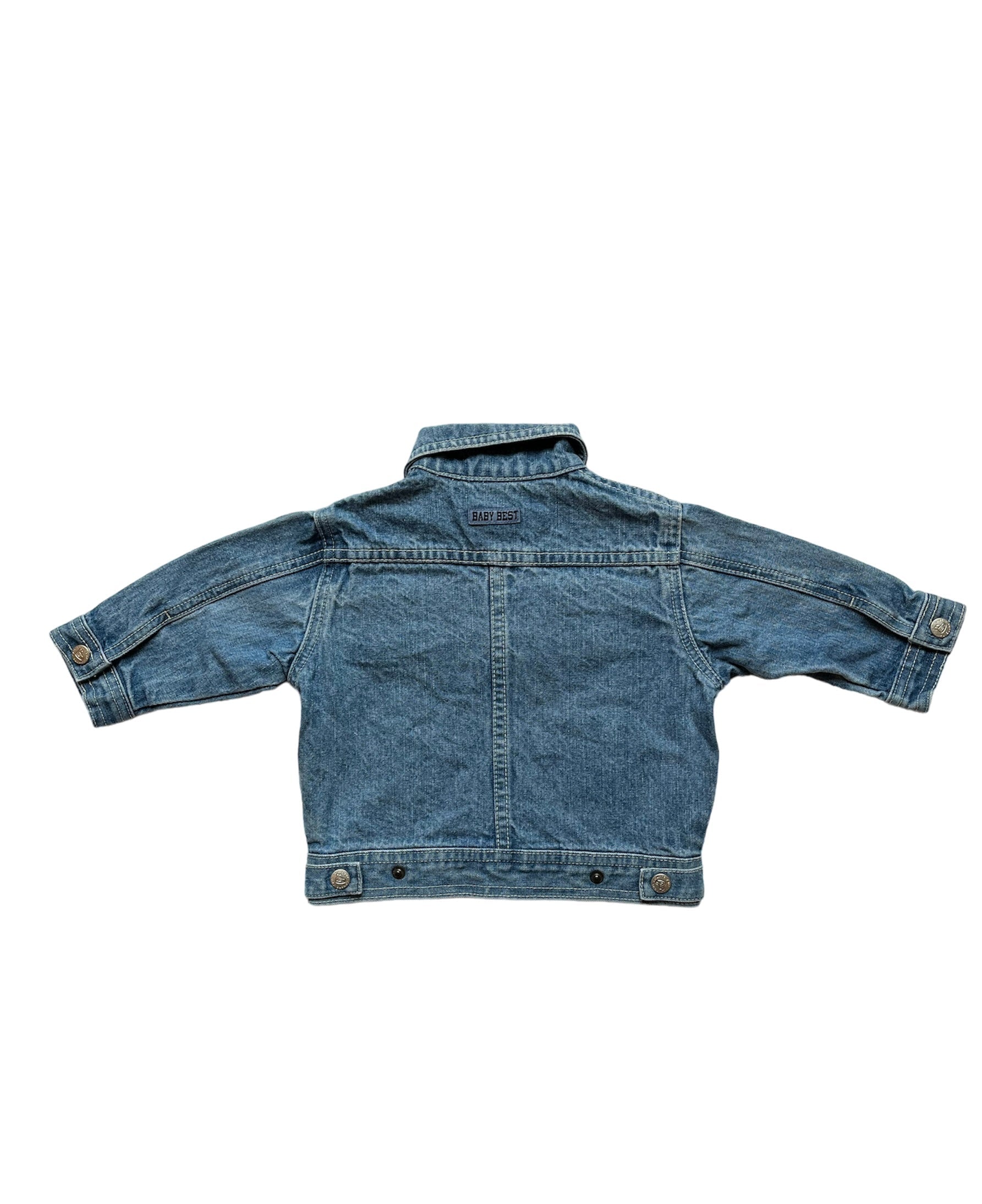 6-12M - Mon blouson "Baby best" Marque vintage