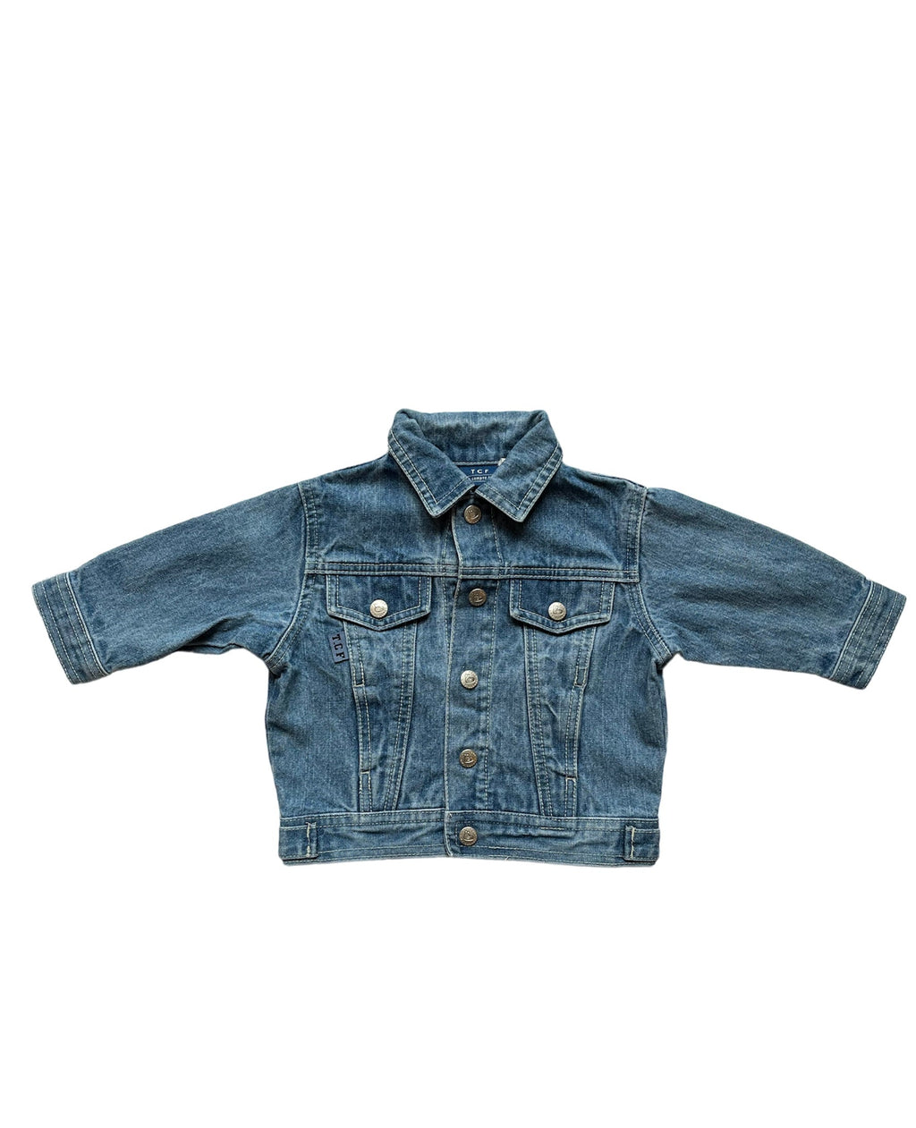 6-12M - Mon blouson "Baby best" Marque vintage